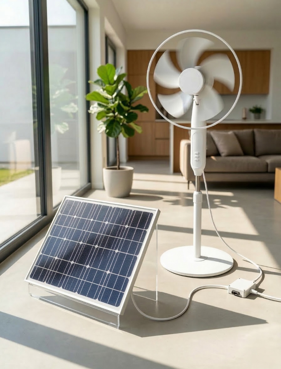 Solar Brushless Fan (ZL-WS-118F)